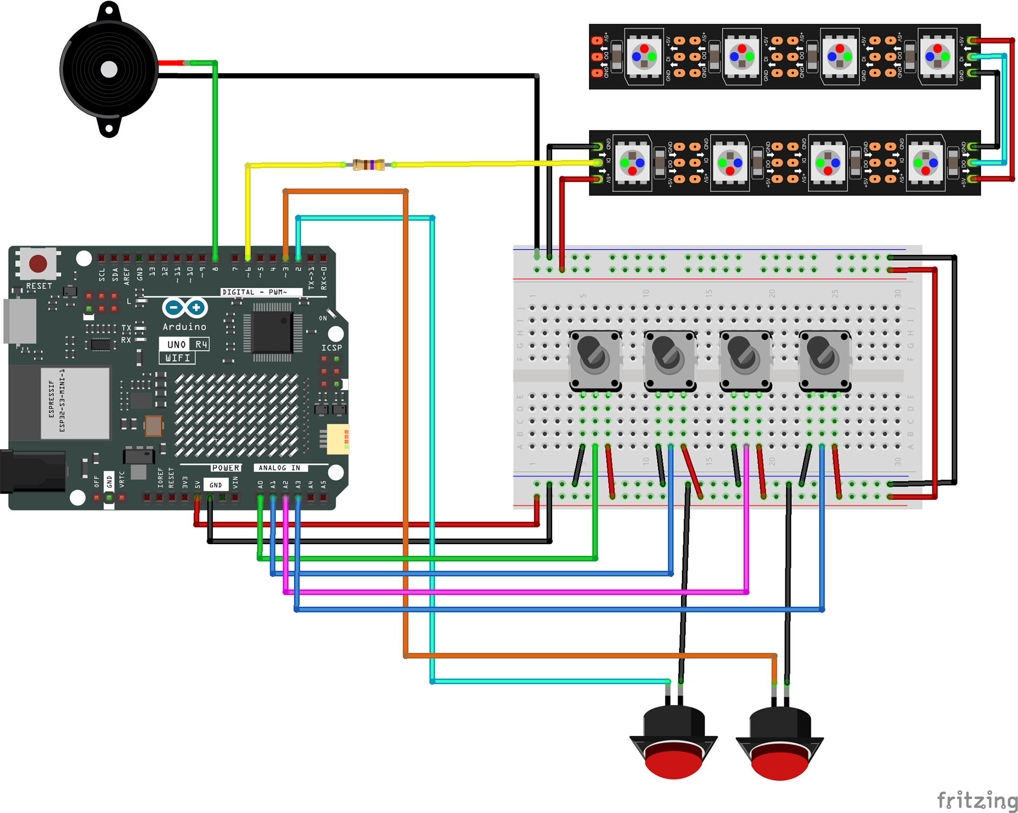 Quantum Flux Calibrator wiring diagram